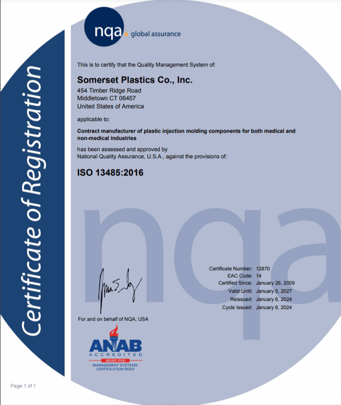 ISO 13485:2016 Certification