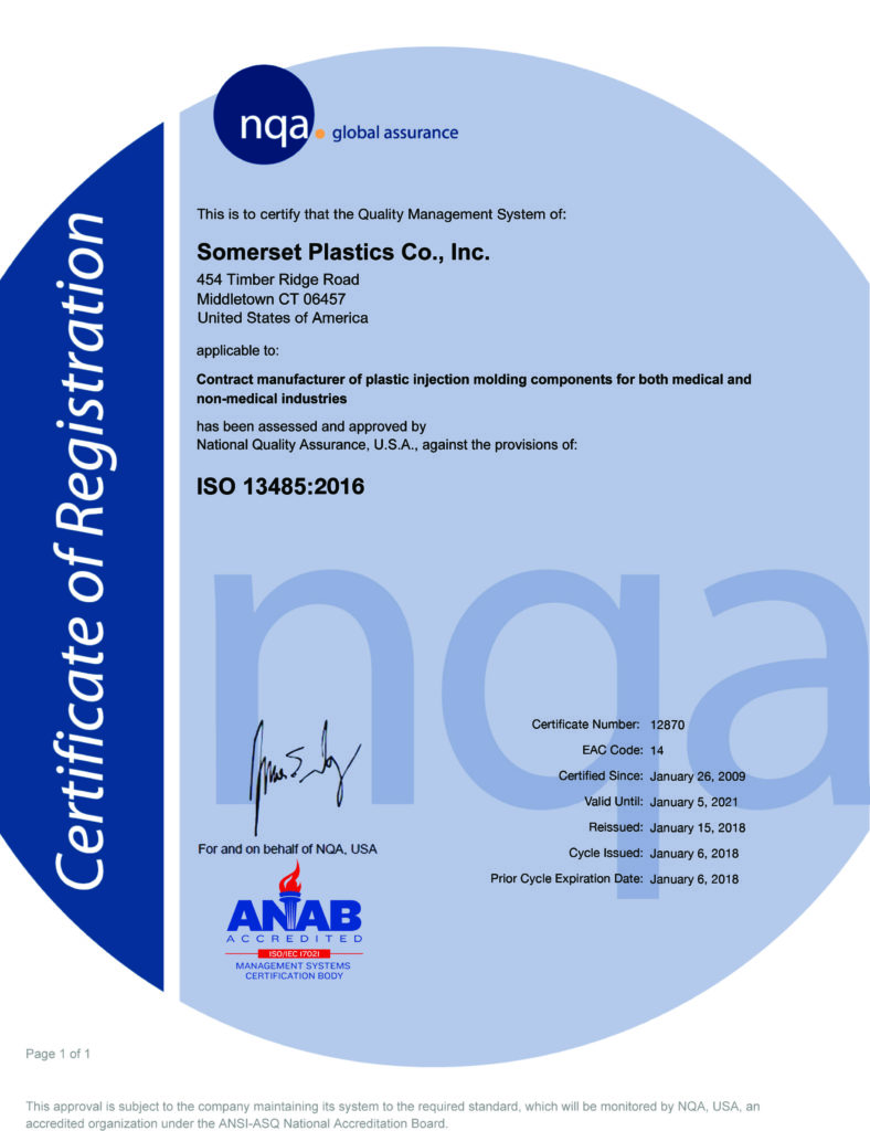ISO 13485:2016 Certification